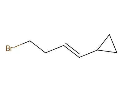 (4-Bromobut-1-EN-1-YL)cyclopropane structure