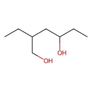 2-Ethylhexane-1,4-diol structure