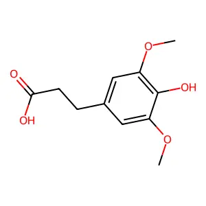 Dihydrosinapic acid structure