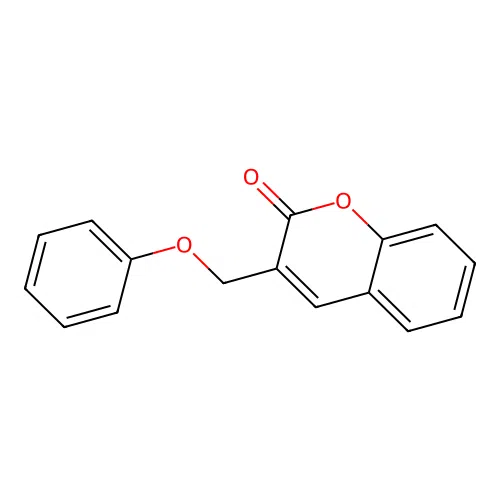 3-(Phenoxymethyl)chromen-2-one structure