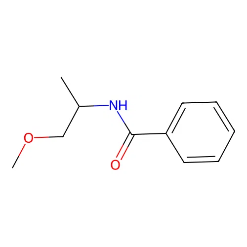 N-(1-methoxypropan-2-yl)benzamide structure