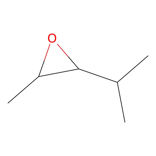 Oxirane, 2-methyl-3-(1-methylethyl)- structure