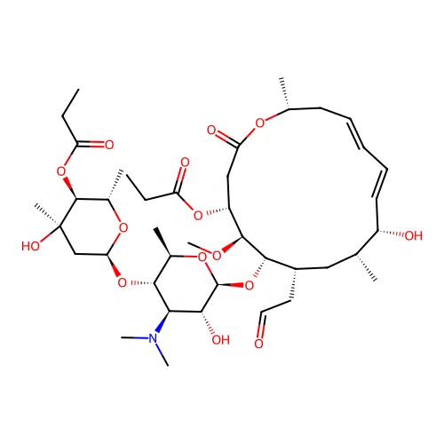 Midecamycin structure