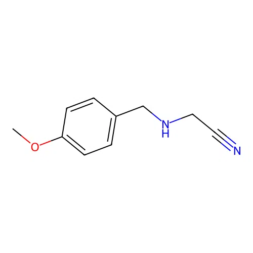 (4-Methoxy-benzylamino)-acetonitrile structure