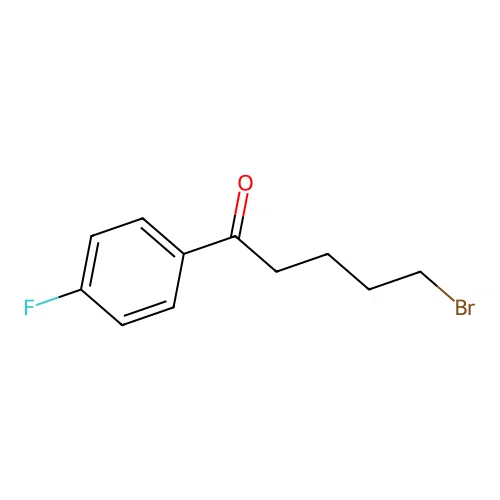 5-Bromo-1-(4-fluorophenyl)pentan-1-one structure