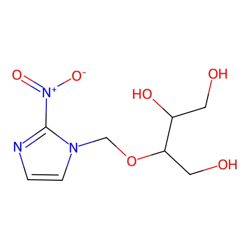 3-[(2-Nitro-1H-imidazol-1-yl)methoxy]-1,2,4-butanetriol structure