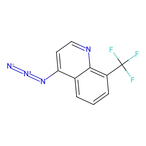 4-Azido-8-(trifluoromethyl) quinoline structure