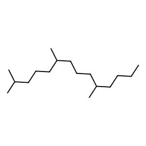 2,6,10-Trimethyltetradecane structure