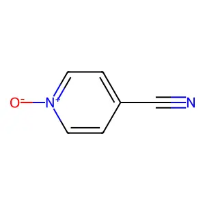 4-Pyridinecarbonitrile, 1-oxide structure