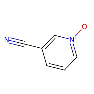 Nicotinonitrile 1-oxide structure
