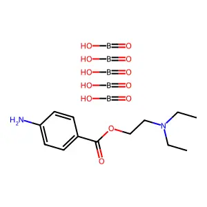 Procaine Borate structure