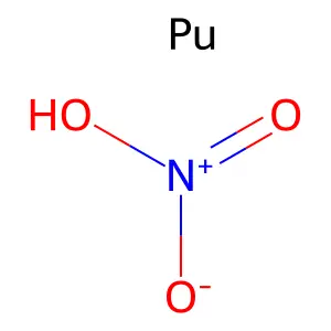 Nitric acid, plutonium salt structure