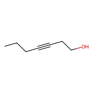 3-Heptyn-1-ol structure