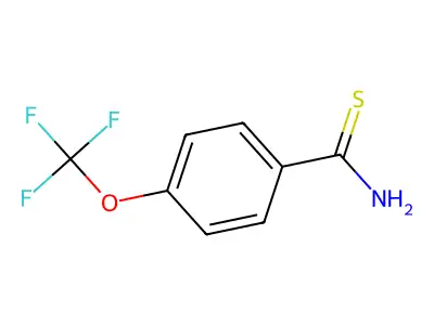 4-(Trifluoromethoxy)thiobenzamide structure