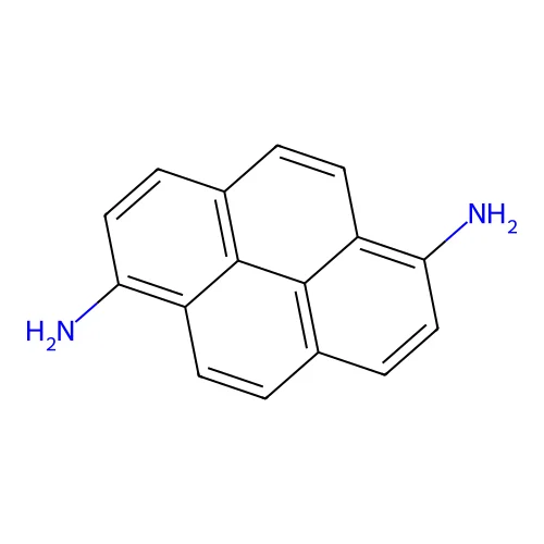 1,6-Diaminopyrene structure