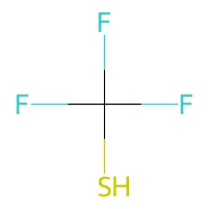 Trifluoromethanethiol structure
