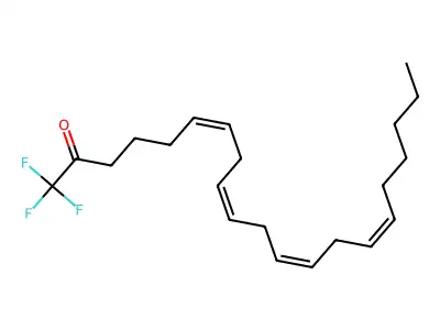 1,1,1-Trifluoro-2-heneicosa-6,9,12,15-tetraenone structure