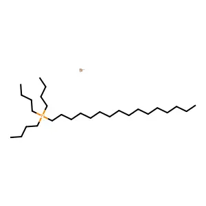 Hexadecyltributylphosphonium bromide structure
