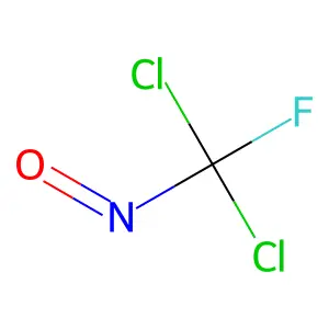Methane, dichlorofluoronitroso- structure