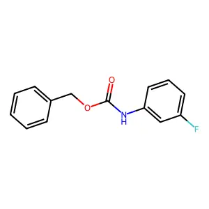 (3-Fluorophenyl)carbamic acid benzyl ester structure