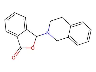 3-(3,4-dihydroisoquinolin-2(1H)-yl)-2-benzofuran-1(3H)-one structure