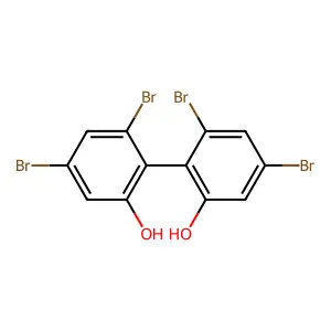 4,4',6,6'-Tetrabromo(1,1'-biphenyl)-2,2'-diol structure
