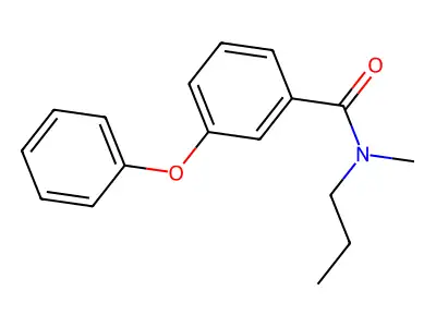 Benzamide, N-methyl-3-phenoxy-N-propyl- structure