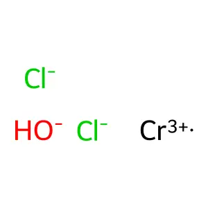 Chromium chloride hydroxide (CrCl2(OH)) structure