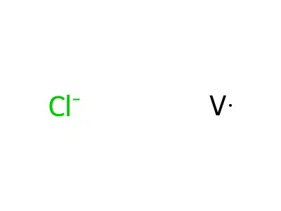 Vanadium pentachloride structure