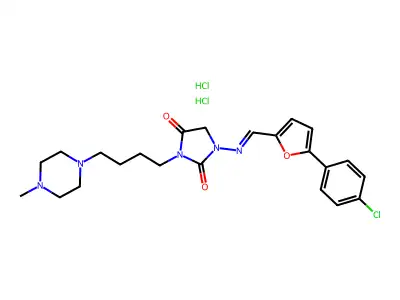 Azimilide HCl structure