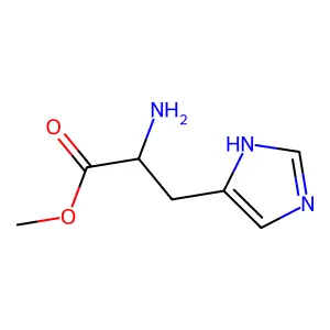 L-Histidine, methyl ester structure