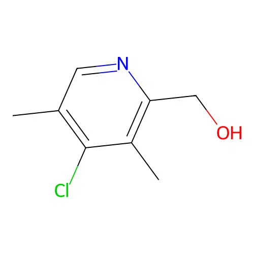 (4-Chloro-3,5-dimethylpyridin-2-YL)methanol structure