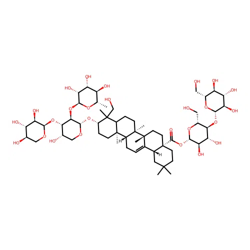 Fulvotomentoside A structure