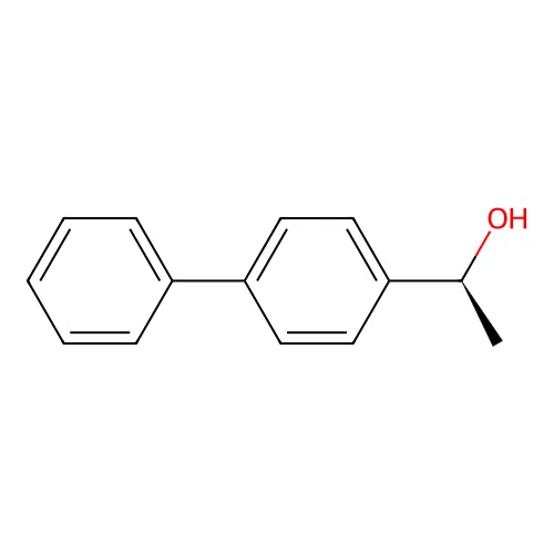(1S)-1-(4-phenylphenyl)ethan-1-ol structure
