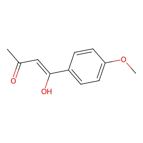 (Z)-4-hydroxy-4-(4-methoxyphenyl)but-3-en-2-one structure