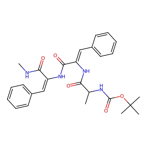 Boc-A-dF-dF-nhme structure