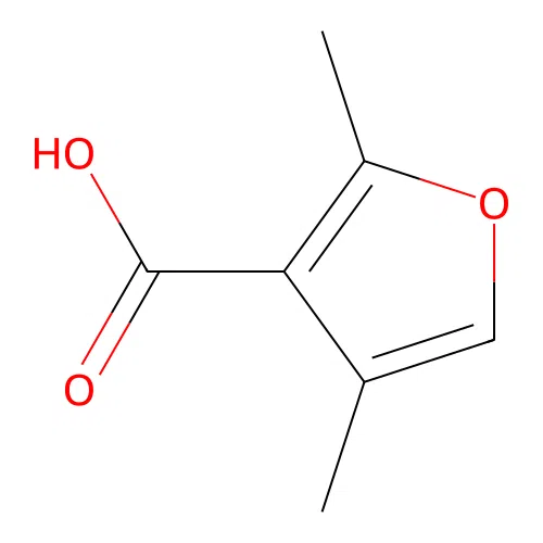 2,4-Dimethyl-3-furoic acid structure