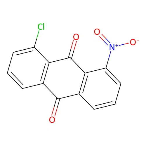 1-Nitro-8-chloroanthraquinone structure
