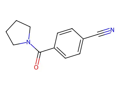 4-(Pyrrolidine-1-carbonyl)benzonitrile structure
