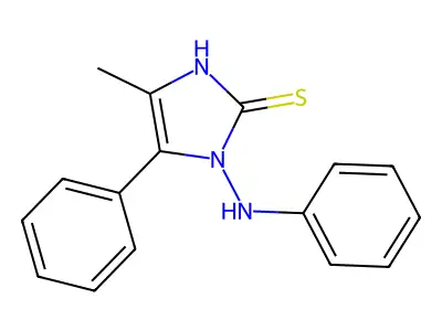 3-anilino-5-methyl-4-phenyl-1H-imidazole-2-thione structure