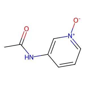 Acetamide, N-3-pyridinyl-, oxide structure