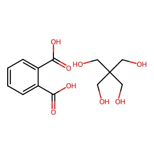 1,2-Benzenedicarboxylic acid, ester with 2,2-bis(hydroxymethyl)-1,3-propanediol structure