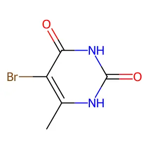 2,4(1H,3H)-Pyrimidinedione, 5-bromo-6-methyl- structure