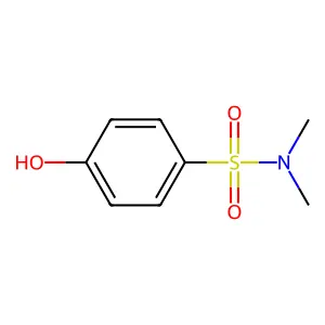 4-hydroxy-N,N-dimethylbenzenesulfonamide structure