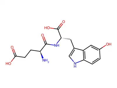 gamma-Glutamyl-5-hydroxytryptophan structure