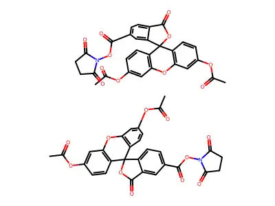 5-CFDA N-succinimidyl ester structure