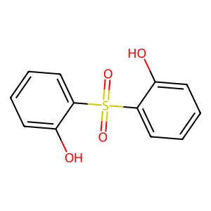 Phenol, 2,2'-sulfonylbis- structure