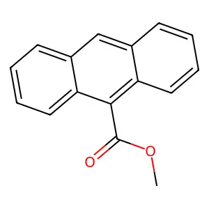 Methyl 9-anthracenecarboxylate structure