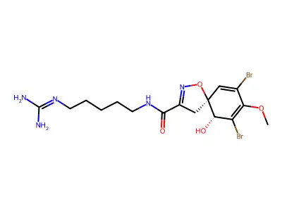 Aplysinamisine II structure
