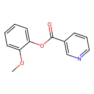 Guaiacol nicotinate structure